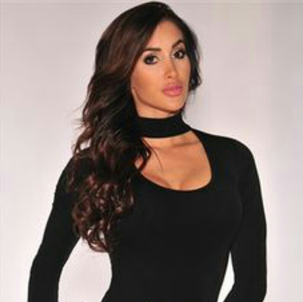 LAST ONE! BODY SUIT & CHOKER ! SnowBunny set! - Picture 2 of 7