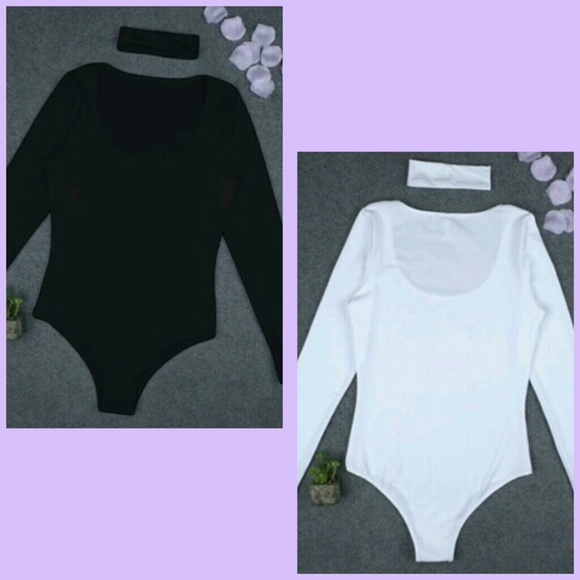 LAST ONE! BODY SUIT & CHOKER ! SnowBunny set! - Picture 6 of 7