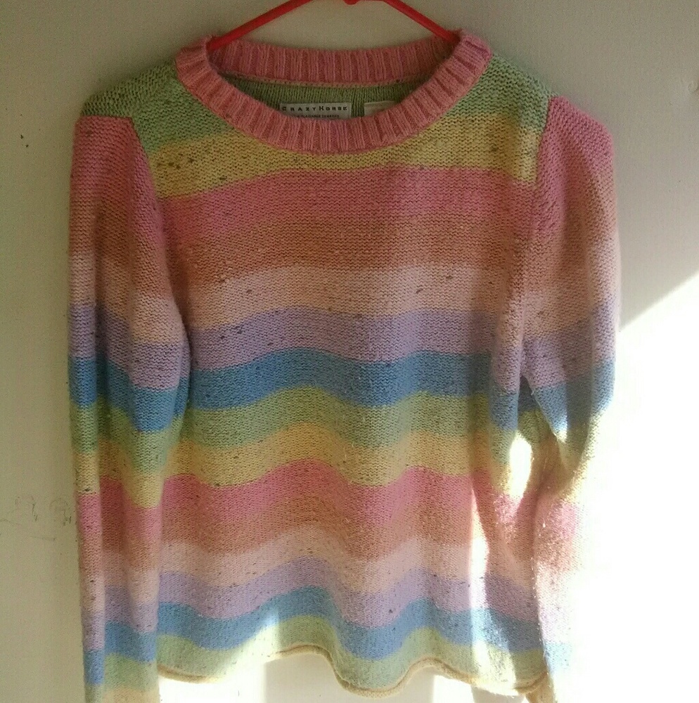 Crazy Horse Rainbow Sweater