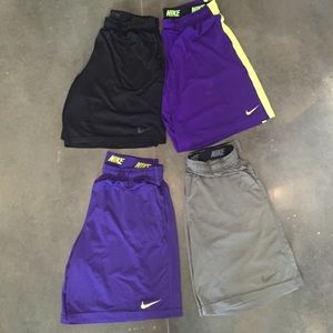 Nike men's Basketball shorts bundle size XL