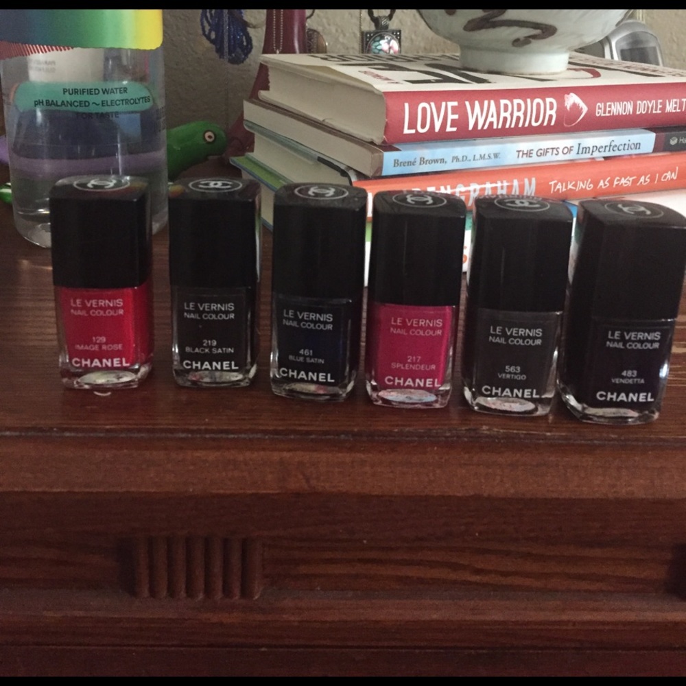 Chanel Nail Polish-Blue Satin, Vertigo, Vendetta