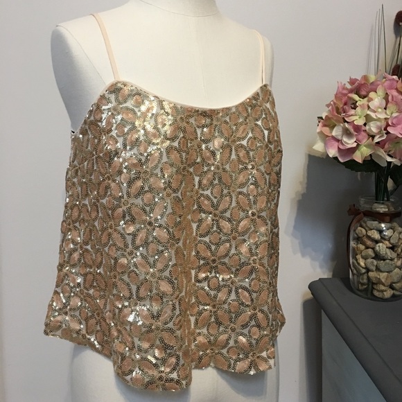 Forever 21 Tops - 🌾Adorable Sequins loose crop top