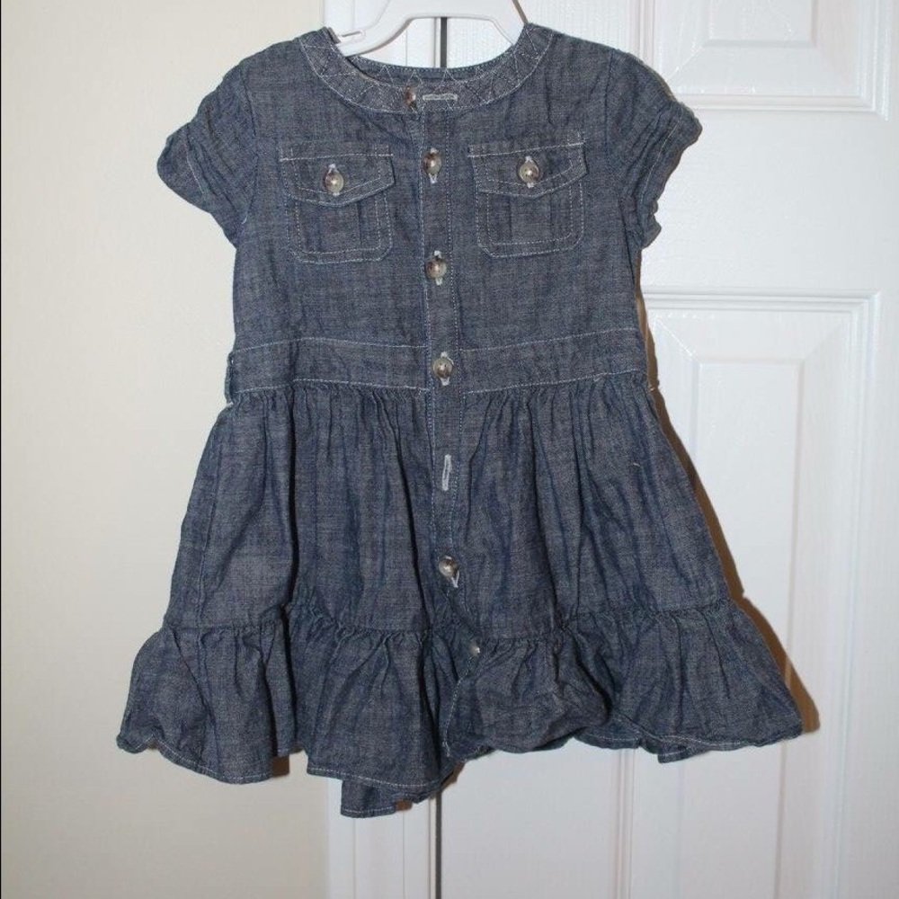 Jeans baby girl dress