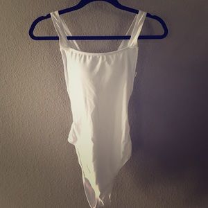 White one piece. Brand new!