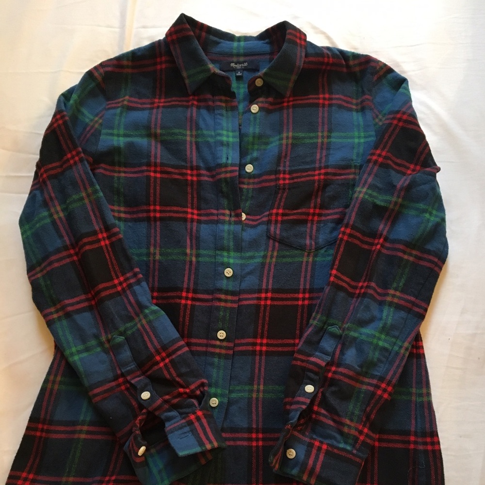 Madewell plaid shirt