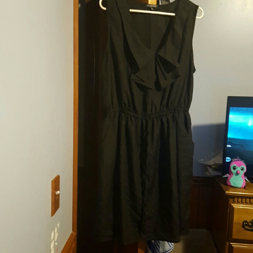 Black summer dress