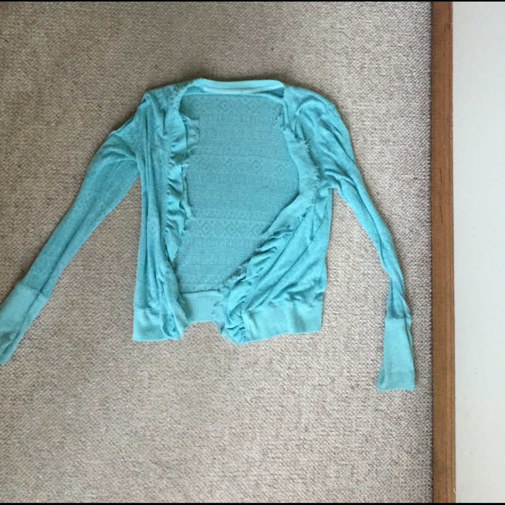 Turquoise Sweater