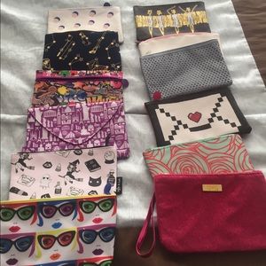 12 Ipsy makeup bags