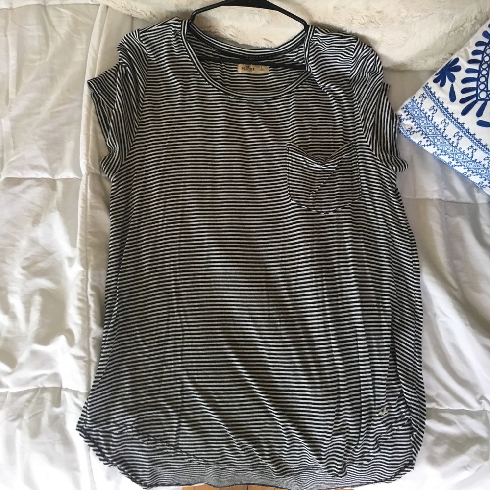 Striped pocket tee