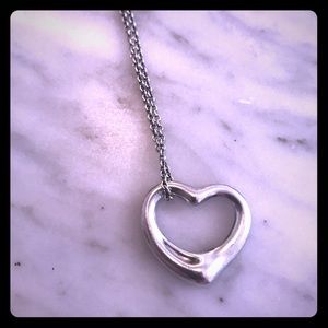 Elsa Peretti Open Heart Pendant 22mm
