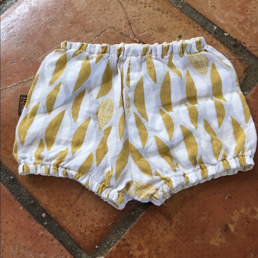 Linen Printed Shorts
