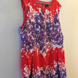 Adrianna Pepell Plus Size Floral Dress