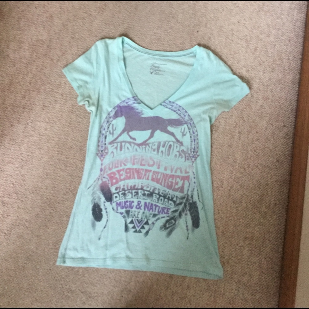 Light Blue Patterned Shirt