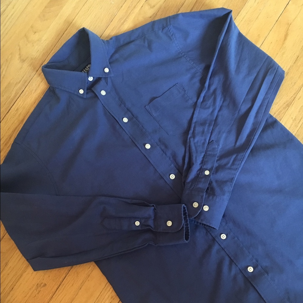 Boys dress up button down shirt.
