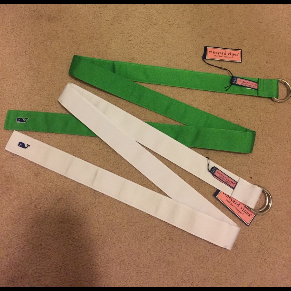 2 brand new Vineyard Vines belts