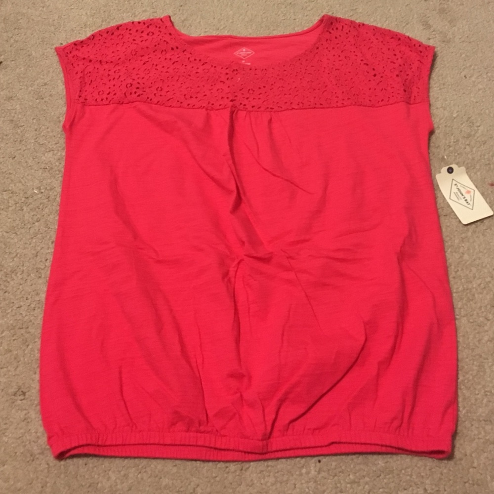 Coral/pink dress shirt
