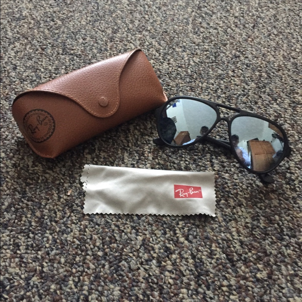 RAY BAN | CATS 500 SILVER FLASH LENSES
