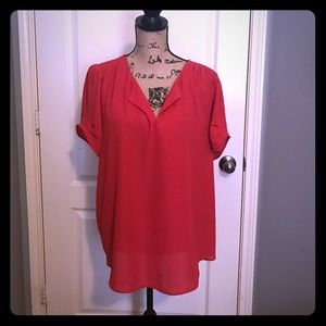 Beautiful red blouse