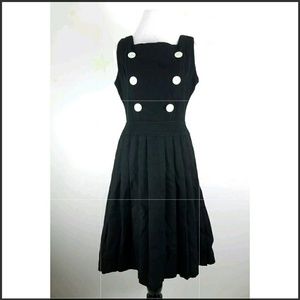 vtg wool dress 60s madmen MOD designer Josette