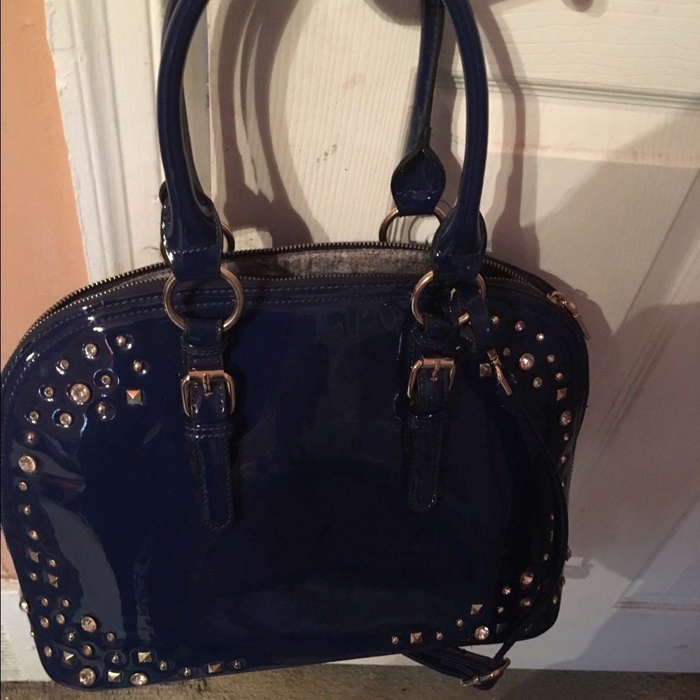 Royal blue patient purse