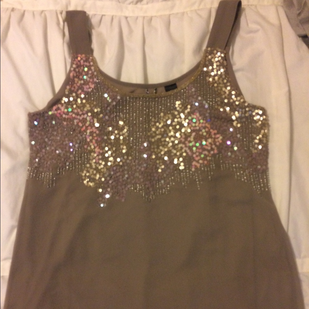 BKE boutique tank with sparkle!!!!