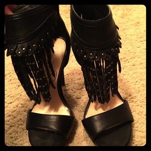 Jessica Simpson fringe heels ❤💕
