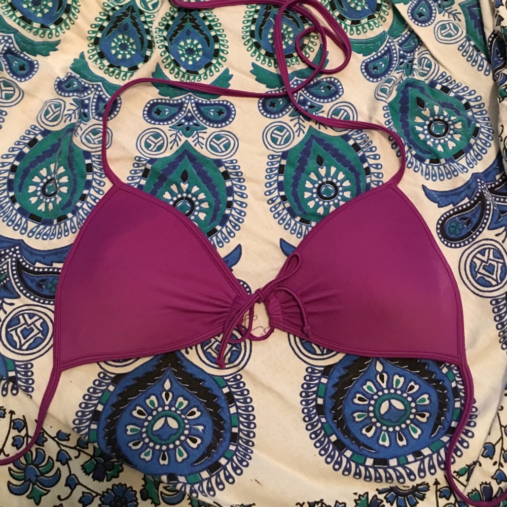 Bodyglove purple padded bathing suit top