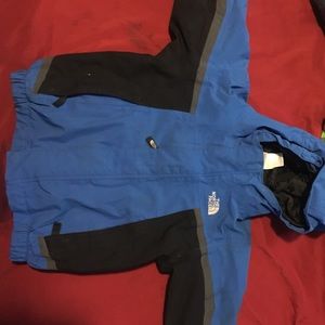 North face jacket with built in sweater