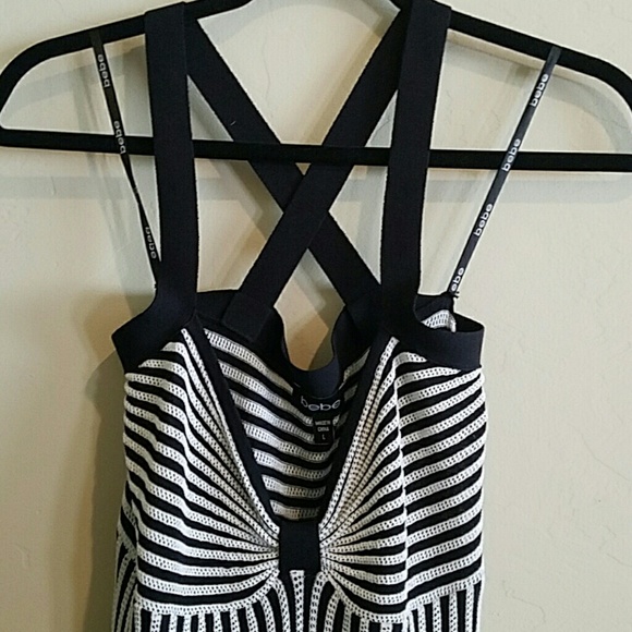 Bebe Halter Dress - Picture 3 of 4