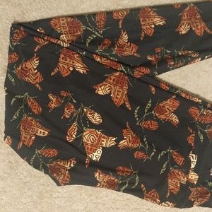 Lularoe TC Floral Leggings **UNICORN**