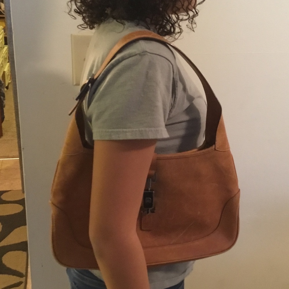 Gucci Hobo Cognac Leather