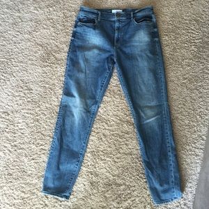 Loft stretch cropped jeans