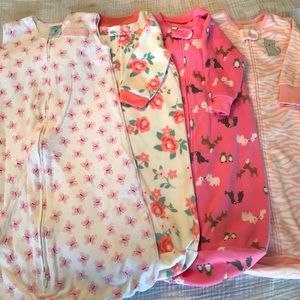 4 sleep sacks that have never been used