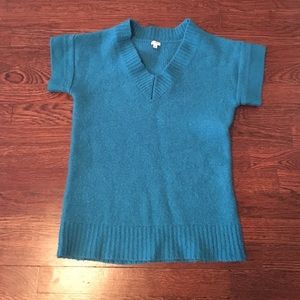 J.crew extra small aqua sweater