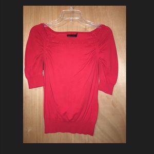 The Limited red sweater