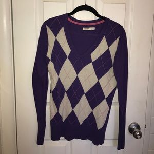 Argyle sweater