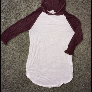 Hooded long sleeve