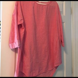 Reddish tunic