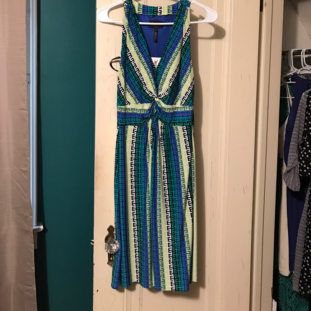 NWT sleeveless v-neck dress
