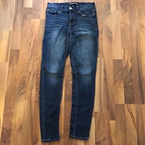 Mid rise legging express jeans denim