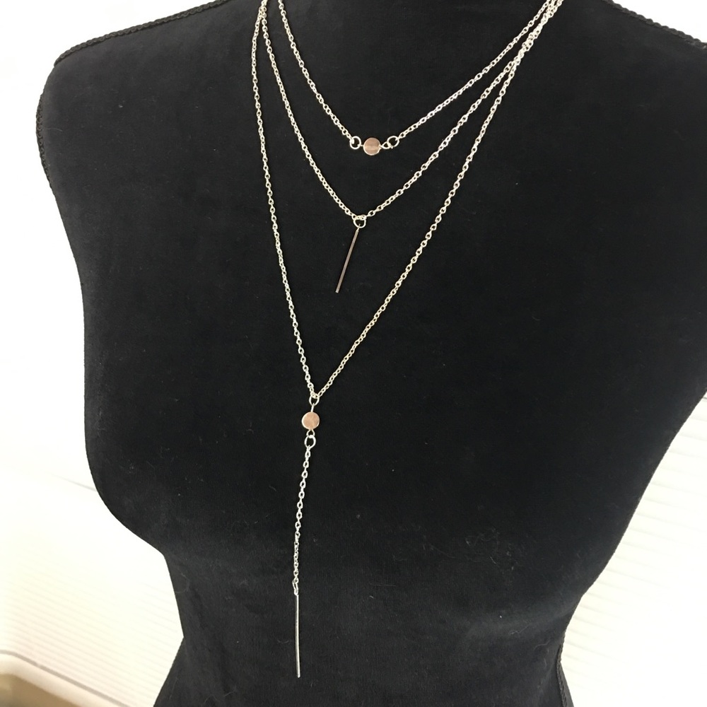 (P3) 3 Strand Necklace - Picture 2 of 6