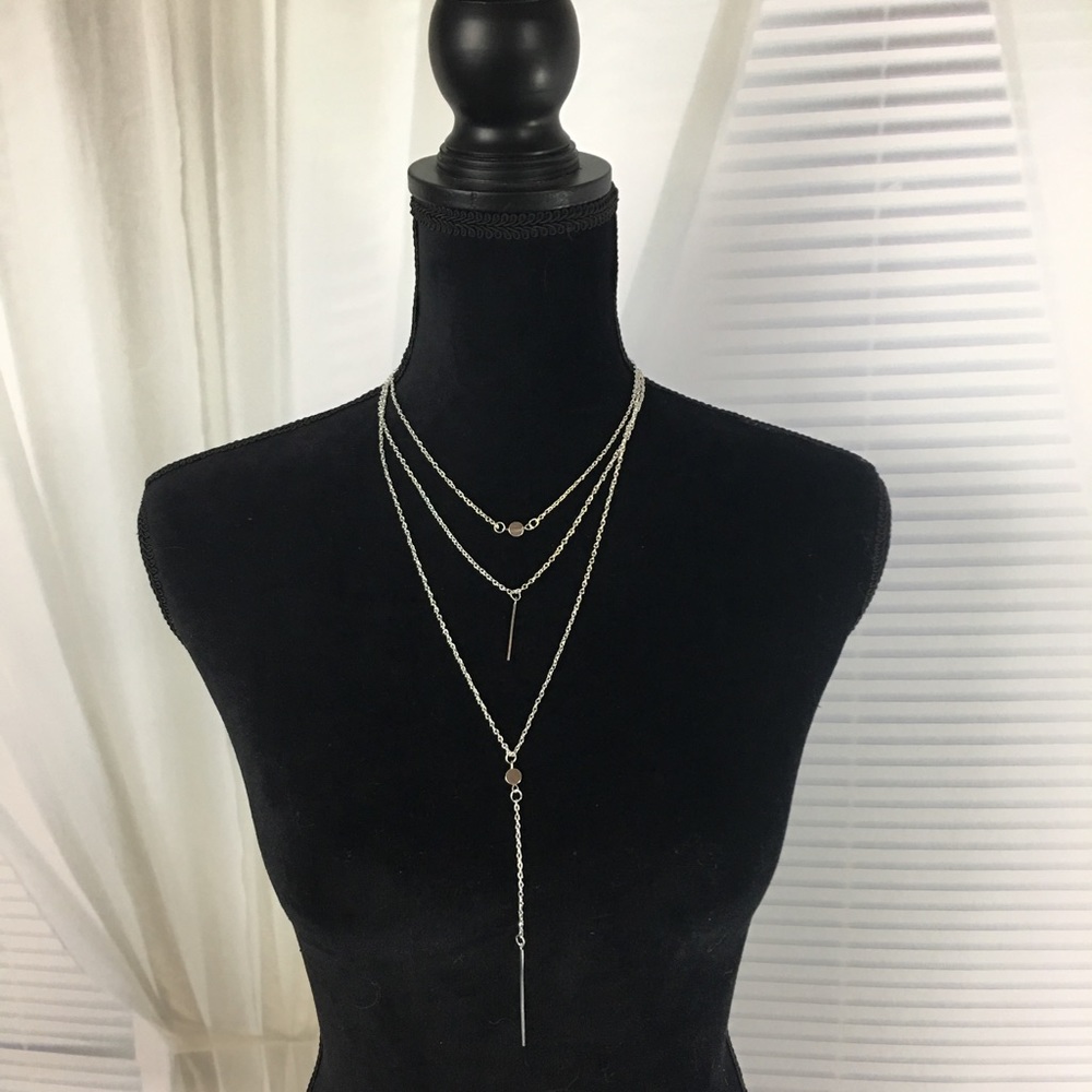 (P3) 3 Strand Necklace - Picture 3 of 6