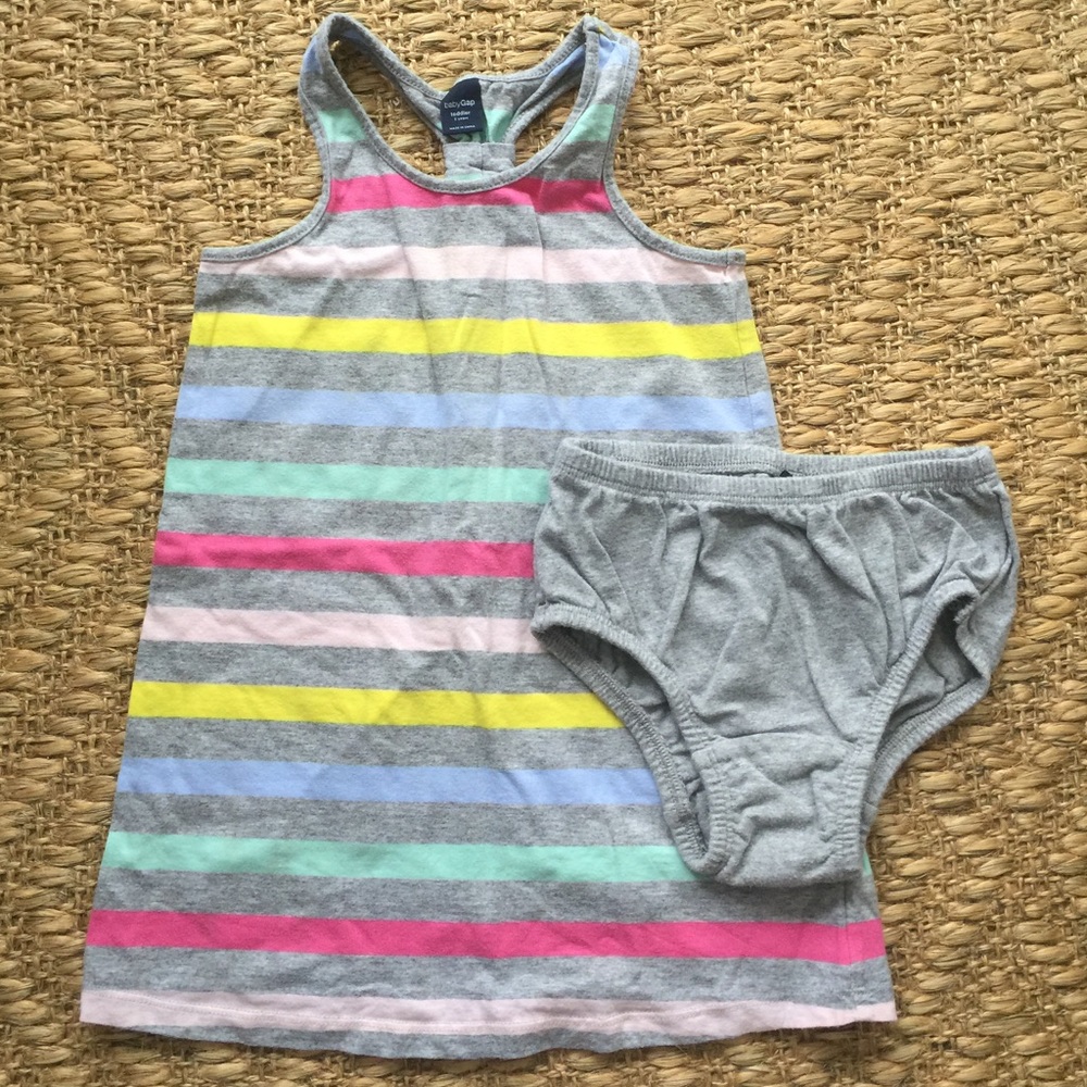Summery BabyGap Razorback Dress
