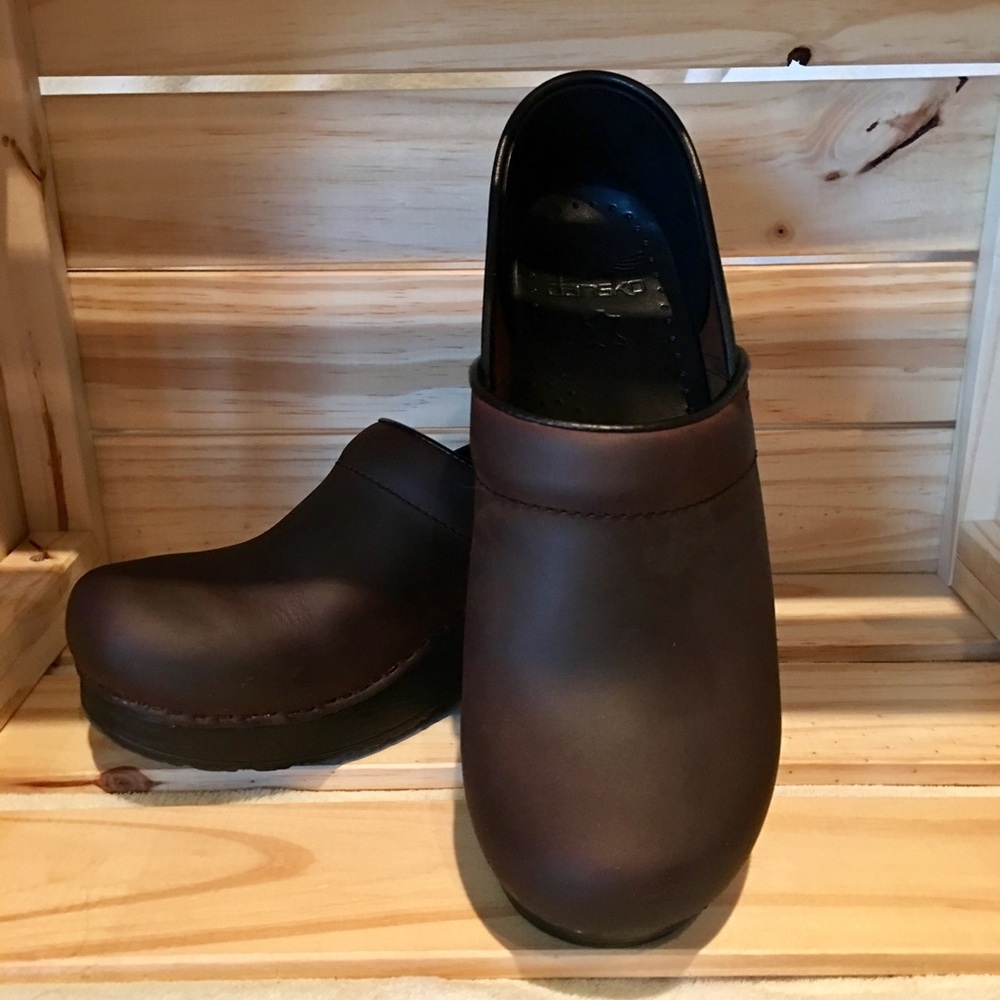 Dansko Women's Professional Oiled Leather Clog