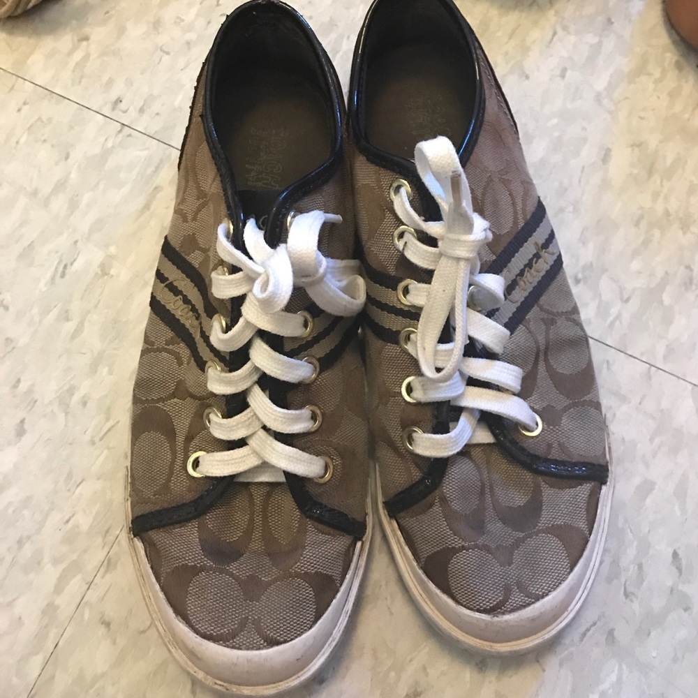 Coach tennis shoes