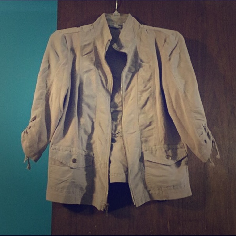 Tan jacket