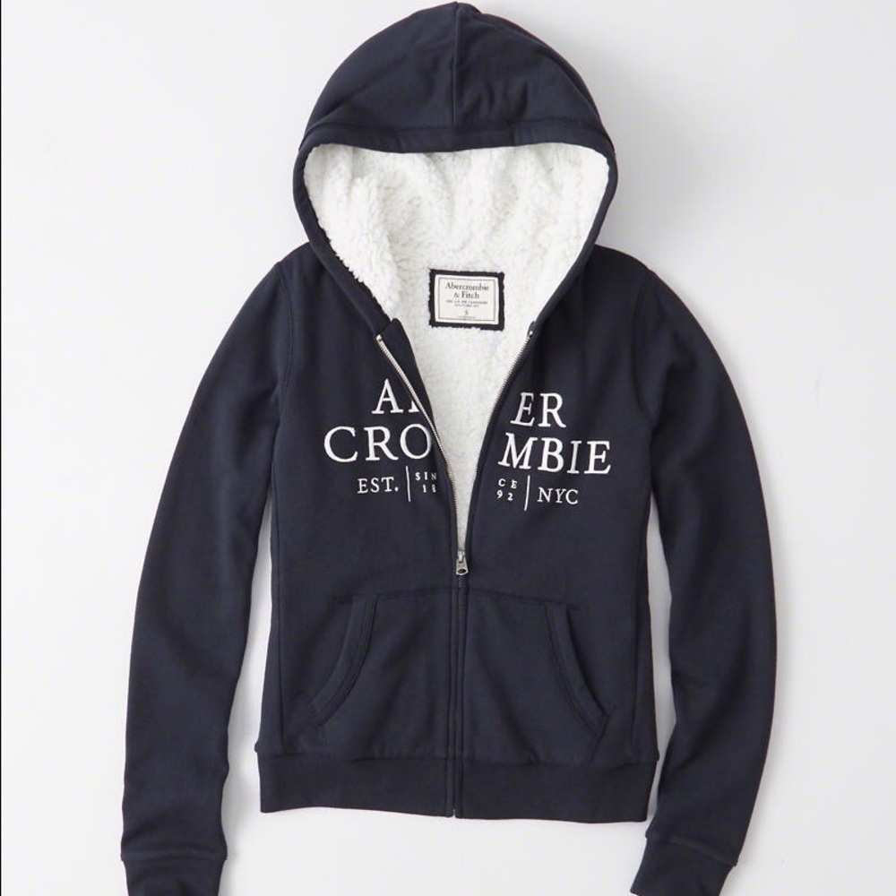SHERPA LOGO FULL-ZIP HOODIE