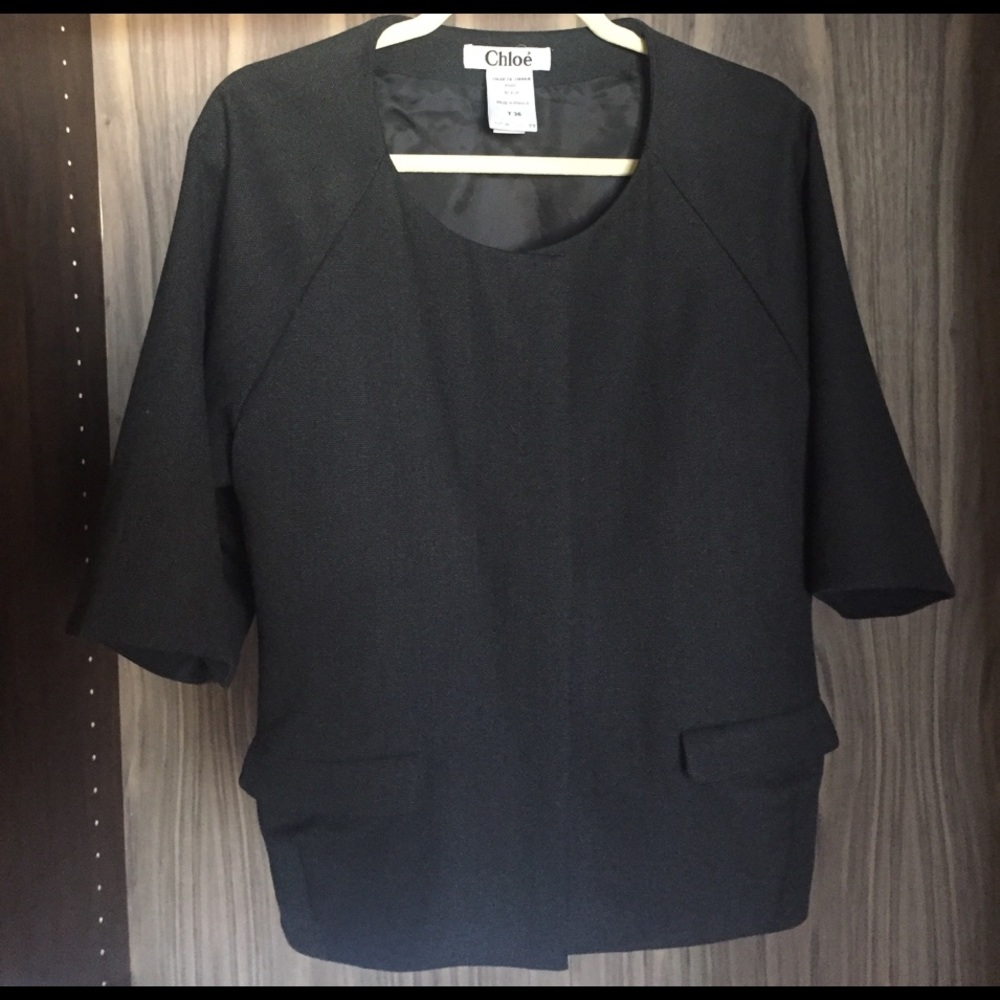 Chloe black wool jacket