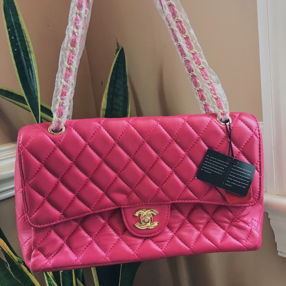 HOT PINK CHANEL PURSE
