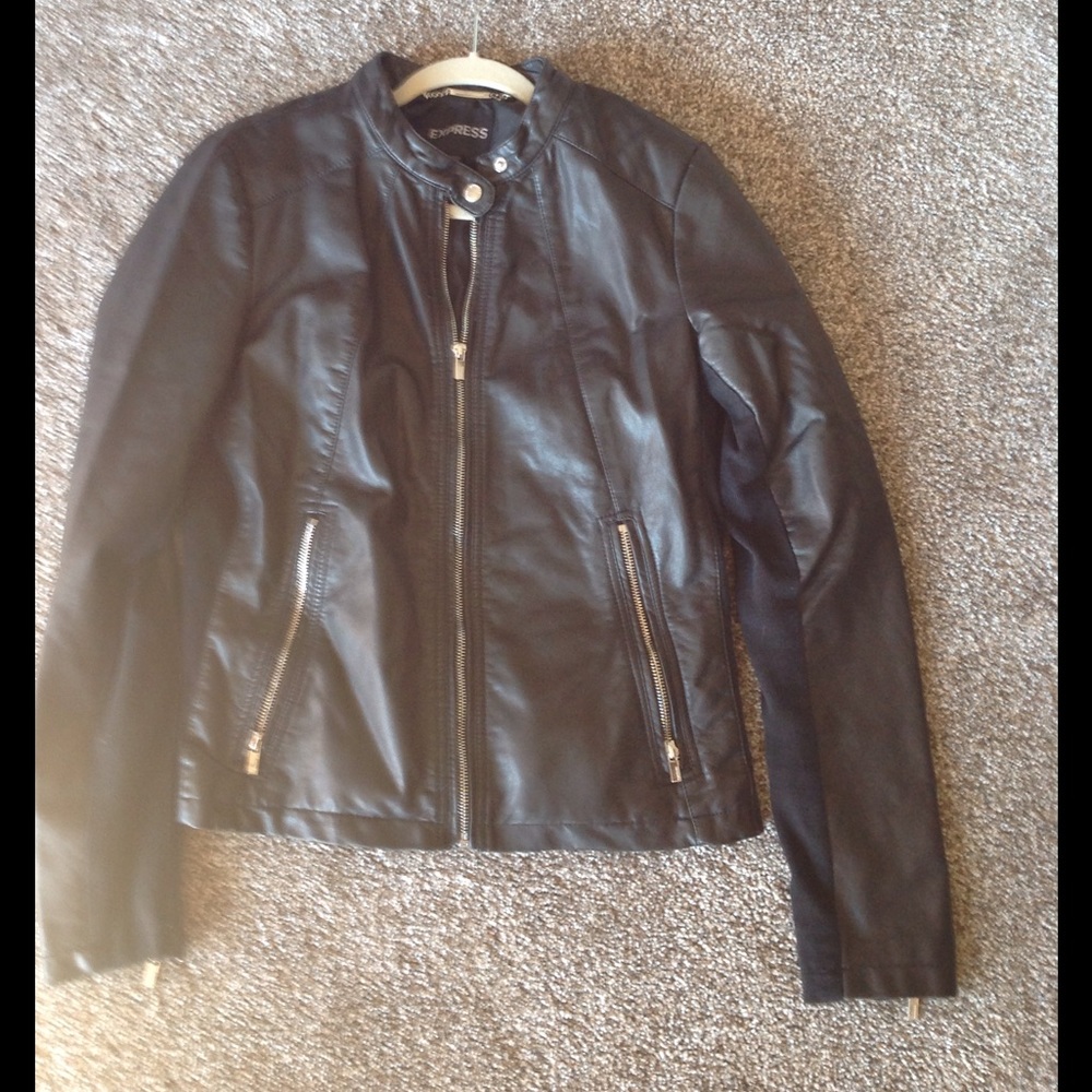 Leather jacket